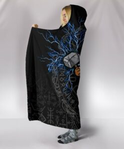Viking Style Hooded Blanket, Thorgi
