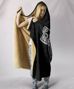 Viking Style Hooded Blanket Viking Style Helmet