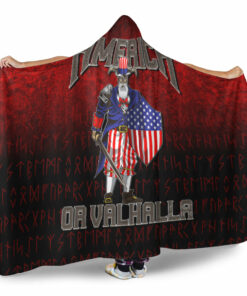 Viking Valhalla Hooded Blanket