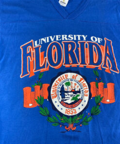 Vintage 1853 Florida Gators School Seal Shirt UF Creneck Sweatshirts Full Size Reprint