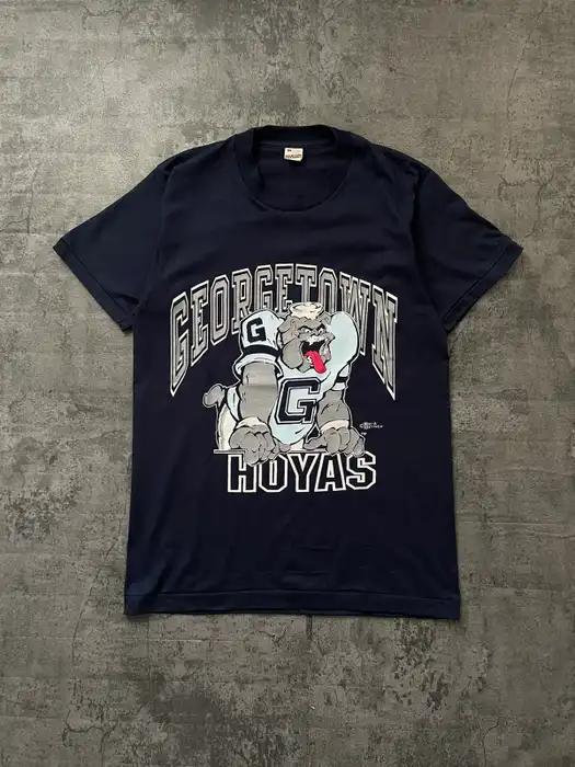 Vintage 1980s Georgetown Hoyas Single Stitch Shirt