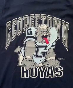 Vintage 1980s Georgetown Hoyas Single Stitch Shirt