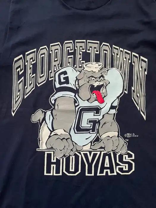 Vintage 1980s Georgetown Hoyas Single Stitch Shirt