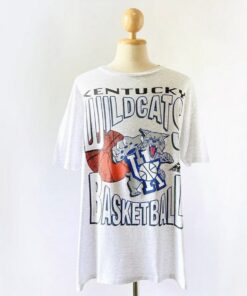 Vintage 1980s Kentucky Wildcats T Shirt, Vintage Retro 80s Wolf Sons Grey Soft Puff Print, Mens Medium Womens