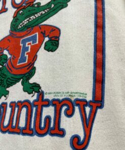 Vintage 1984 UF Gators Country Crewneck Sweatshirt Hoodie T Shirt Reprinted