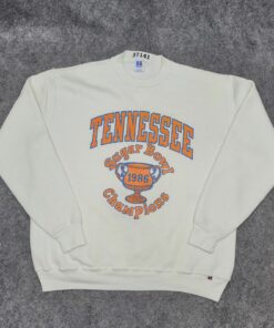 Vintage 1986 University-of-Tennessee Sugar Bowl Champ Crewneck Sweatshirt Reprinted