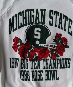 Vintage 1988 Michigan State Rose Bowl sweatshirt, Vintage 90s Shirt, Michigan State Sweater, Michigan State Sweatshirt, Gift For her