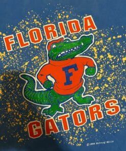 Vintage 1989 Florida Gators T-Shirt UF Crewneck Sweatshirt Hoodie Full Size Reprinted