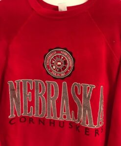 Vintage 1990S Nebraska Cornhuskers Sweatshirt, Vintage 90S Shirt, Gift For Her, Gift For Her