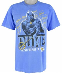 Vintage 1991 Duke University Blue Devils' Big Logo T-Shirt, Vintage 90s Sweatshirt, Gift For Her, Gift For Him