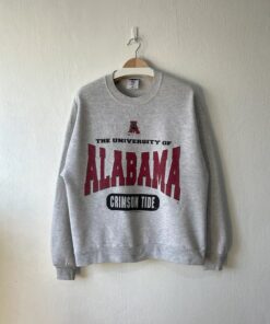 Vintage 1992 university of Alabama Crimson Tide National Champions Shirt, 90s Alabama Crimson Tide Football Pullover Crewneck Sweatshirt