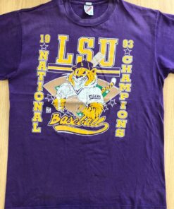 Vintage 1993 LSU Tigers Tshirt