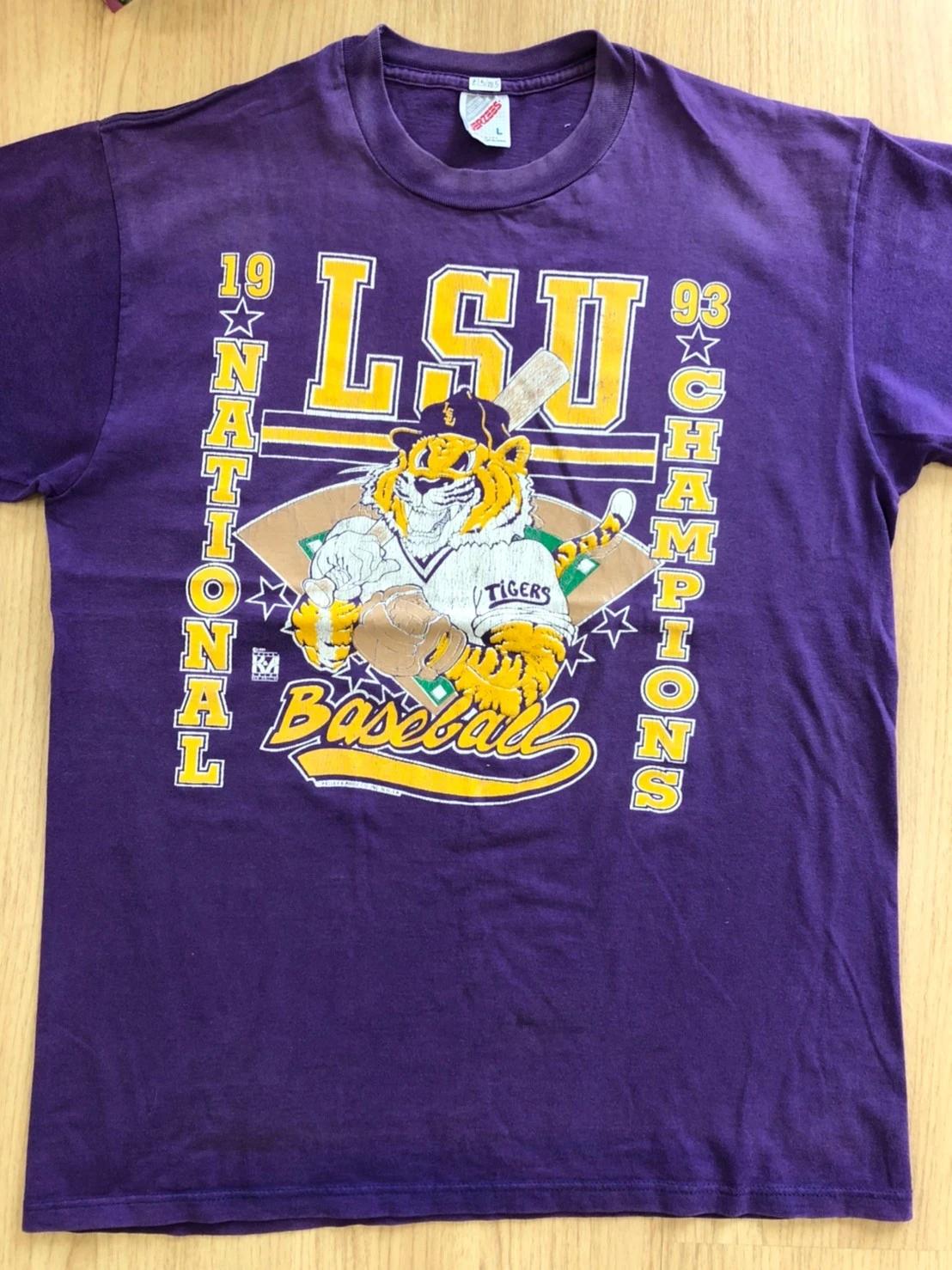 Vintage 1993 LSU Tigers Tshirt