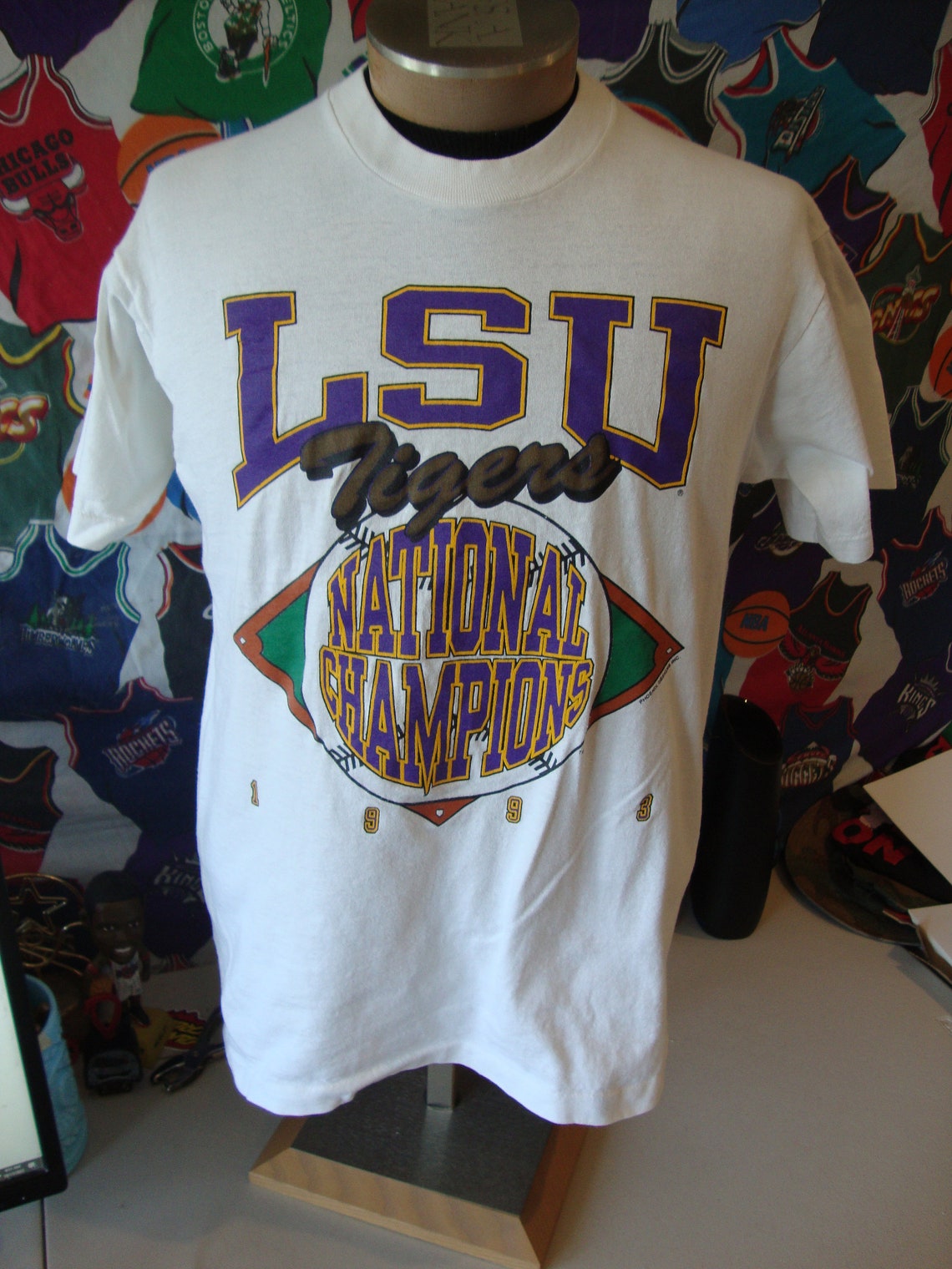 Vintage 1993 World Series Champs White T Shirt