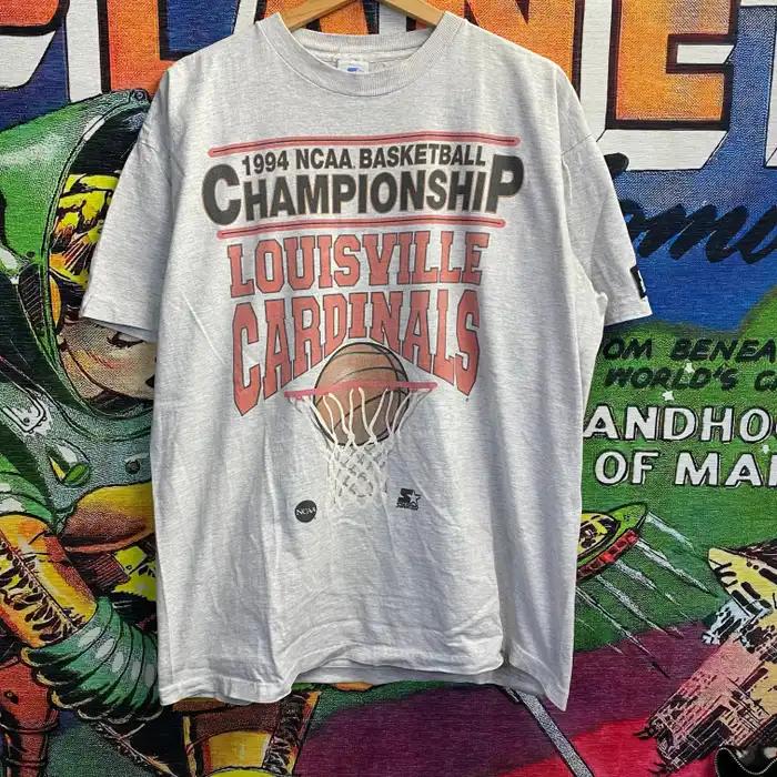 Vintage 1994 90s NCAA Louisville Cardinals T Shirt University Football Fan Shirt Gifts for NCAA Fans