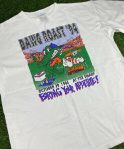 Vintage 1994 Florida Gators Dawg Roast Shirt Dawg Roast 94 October 29 1994 At The Swamp Bring Your Appetite
