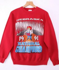 Vintage 1994 Nebraska Cornhuskers University Of Sweatshirt, Vintage Shirt, T Shirt, Hoodie