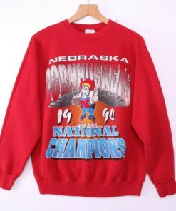 Vintage 1994 Nebraska Cornhuskers University of Sweatshirt, Vintage Shirt, T shirt, Hoodie