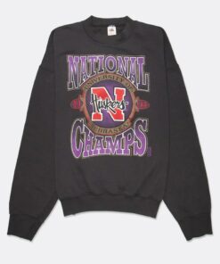 Vintage 1994 University Of Nebraska Cornhuskers National Champions Sweatshirt Nebraska Cornhuskers University Football NCAA College T-Shirt