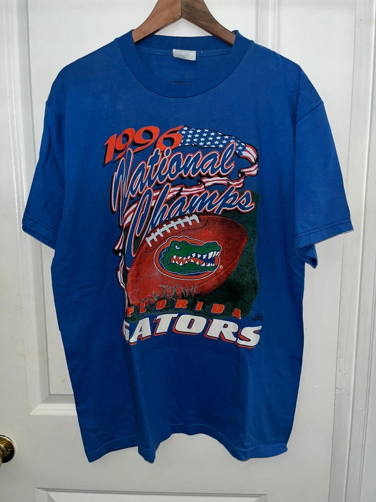 Vintage 1996 Florida Gators National Champs U Of F Crewneck Sweatshirt Hoodie