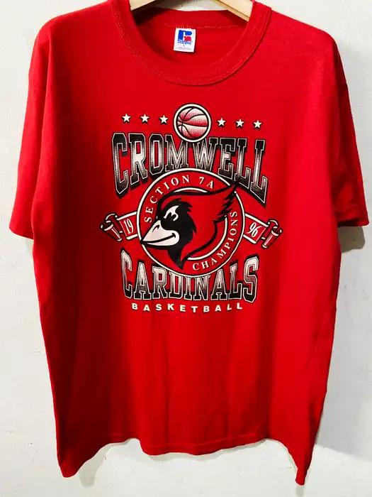 Vintage 1996 Louisville Cardinals Basketball Shirt University Football Fan Shirt Gifts for NCAA Fans
