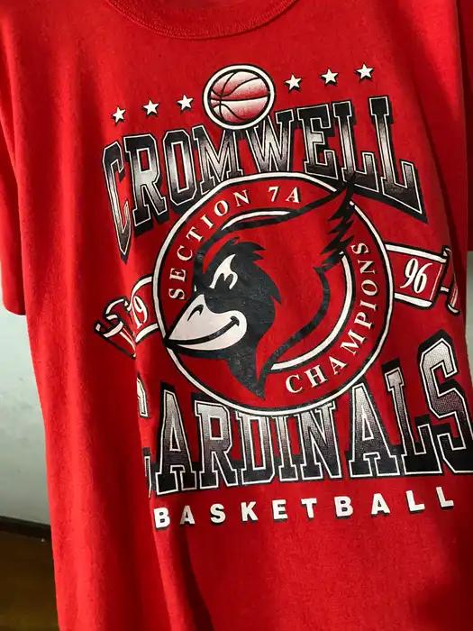 Vintage 1996 Louisville Cardinals Basketball Shirt University Football Fan Shirt Gifts for NCAA Fans