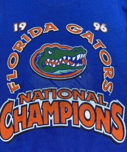 Vintage 1996 NCAA Florida Gators Crewneck Sweatshirt Hoodie Full Size Printed In USA