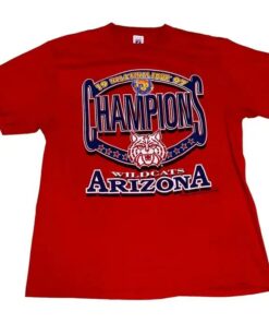 Vintage 1997 Arizona Wildcats NCAA Champions T Shirt