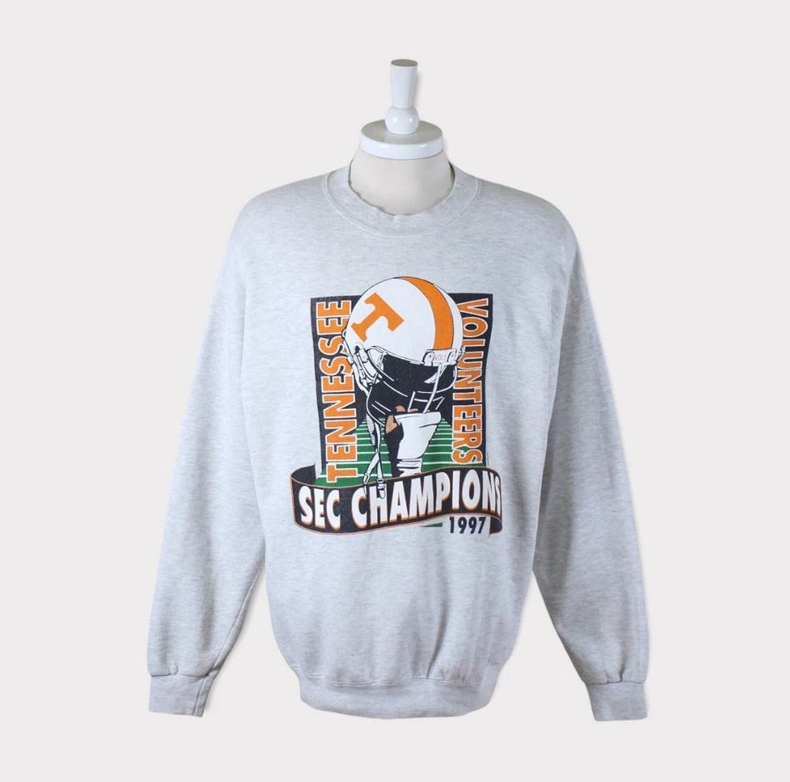 Vintage 1997 SEC Champions Tennessee Volunteers University Sweatshirt TN Vols Hoodie Shirt Reprinted