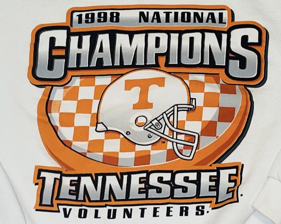 Vintage 1998 Tennessee Vols Crewneck Sweatshirt Hoodie