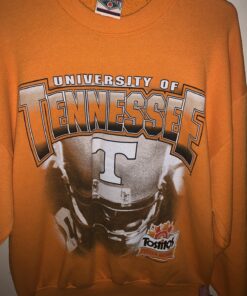 Vintage 1998 Tostitos Fiesta Bowl Tennessee Volunteers Sweatshirt Made USA Reprinted