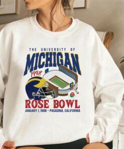 Vintage 1998 University of Michigan Wolverine Shirt, Vintage 90s Hoodie Shirt, Gift for Her, Gift for Him