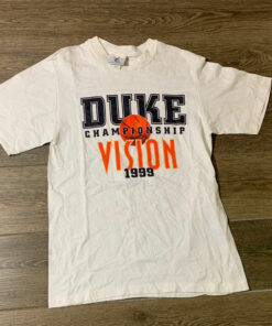 Vintage 1999 Duke Blue Devils Men’s Basketball Championship T Shirt