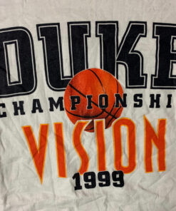 Vintage 1999 Duke Blue Devils Men’s Basketball Championship T Shirt