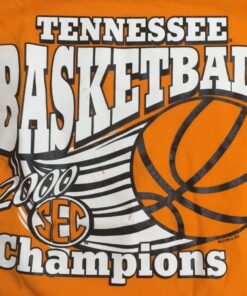 Vintage 2000 University Tennessee Sec Basketball Pullover Sweatshirt Reprinted