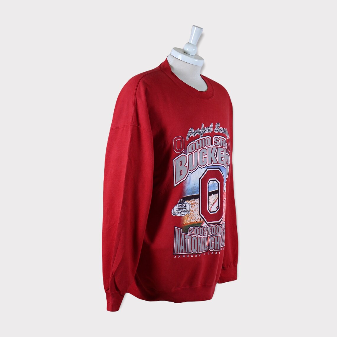 Vintage 2002 Ohio State Buckeyes Champions Sweatshirt,Ohio State University