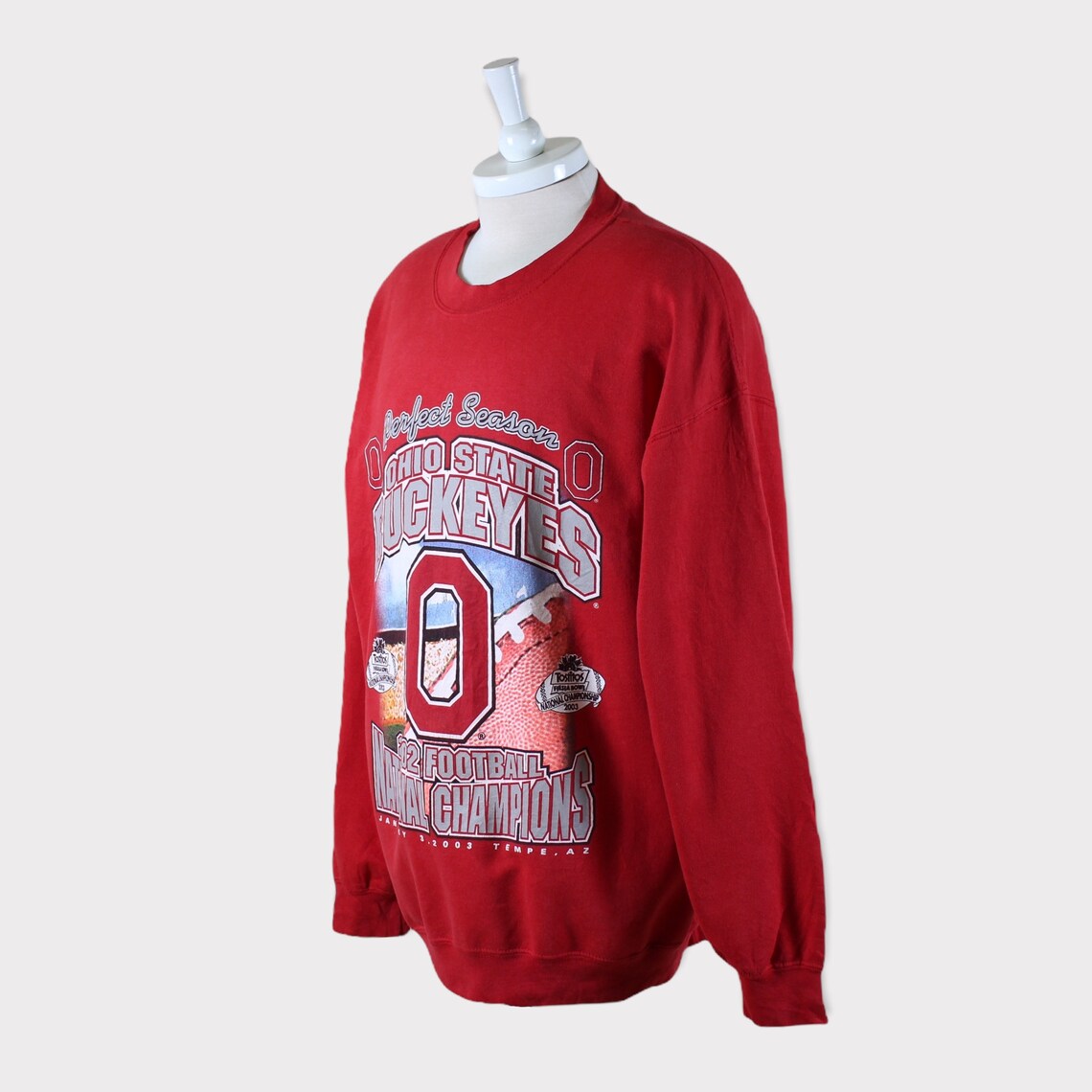 Vintage 2002 Ohio State Buckeyes Champions Sweatshirt,Ohio State University
