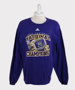 Vintage 2007 Champions LSU Tigers Long Sleeve