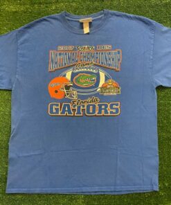 Vintage 2007 Florida Gators Made In Usa Vintage Florida Gators Vintage Y2K College Football T-Shirt Sweatshirt