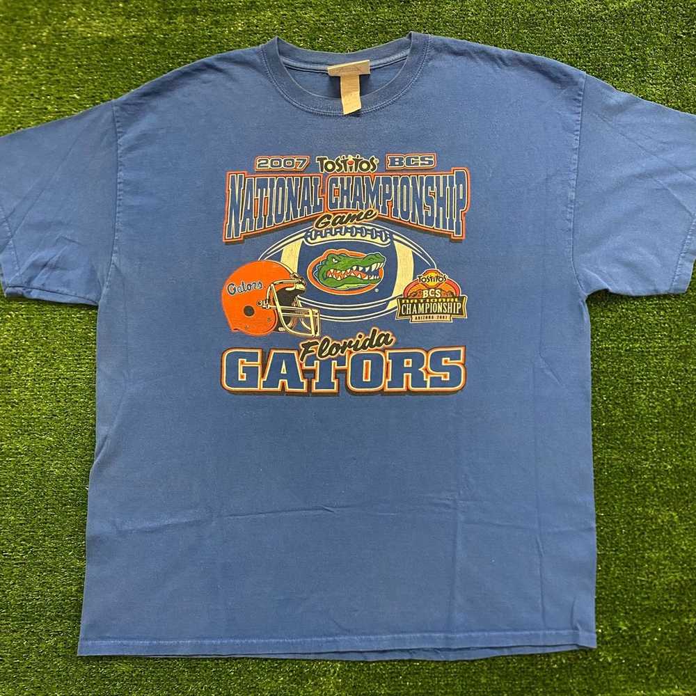 Vintage 2007 Florida Gators Made In Usa Vintage Florida Gators Vintage Y2K College Football T-Shirt Sweatshirt