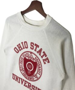Vintage 70s Ohio State University Sweatshirt Big Logo Ohio State University Size Small Vintage by Champion