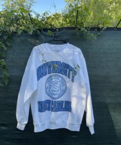 Vintage 80s Collegiate Pacific University of North Carolina Sweatshirt