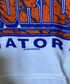 Vintage 80’s Florida Gators Sweatshirt Hoodie Made in USA Full Color And Size