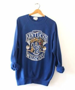 Vintage 80’s Kentucky Wildcats Sweatshirt Gifts for NCAA Fans