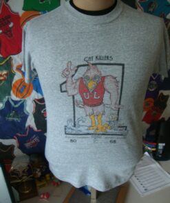 Vintage 80's Louisville Cardinals Vs Kentucky Wildcats 1983 NCAA Basketball T Shirt