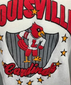 Vintage 80’s Louisville Cardinals white T Shirt