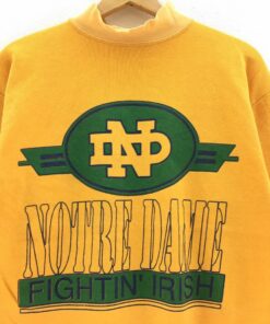 Vintage 80's Notre Dame Fighting Irish University Sweatshirt