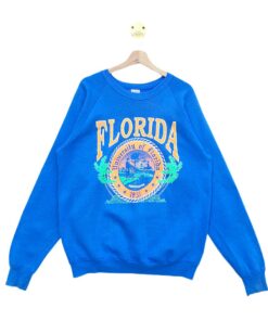 Vintage 80s University Of Florida printed Crewneck Clothing Sportwear Sweatshirt Hoodie