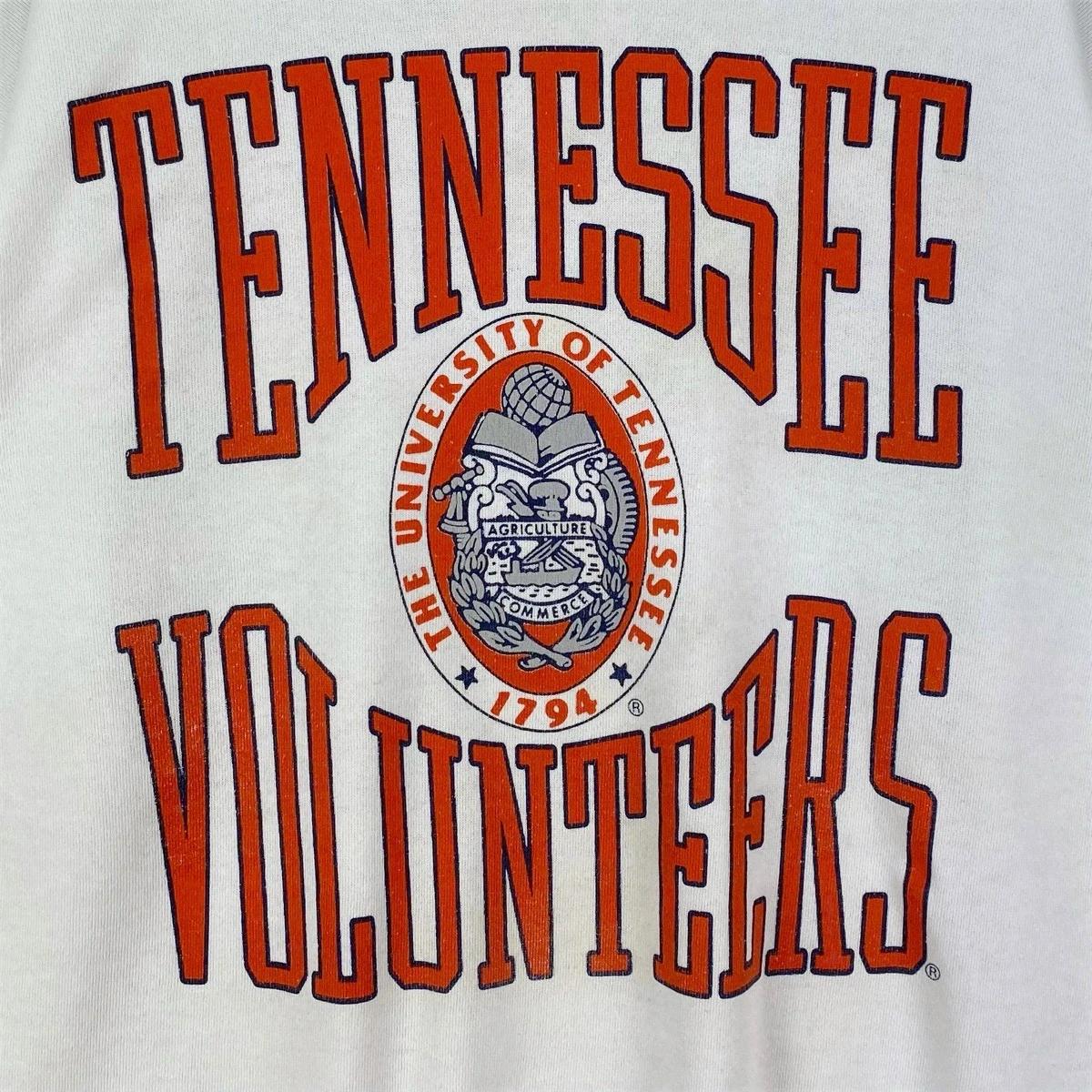 Vintage 80s University Of Tennessee Volunteers Sweatshirt Reprinted