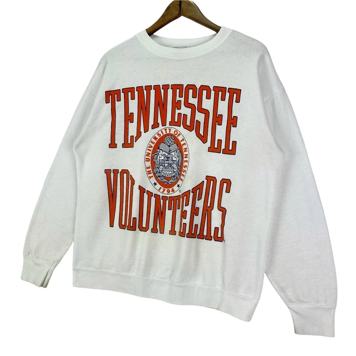 Vintage 80s University Of Tennessee Volunteers Sweatshirt Reprinted